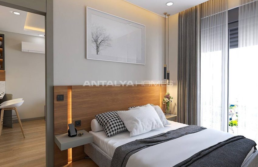 Investment Apartments in a Complex in Antalya Güzeloba 17