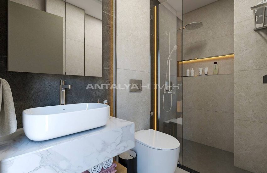 Investment Apartments in a Complex in Antalya Güzeloba 20