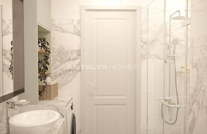 Large Terraced Apartments in Perfect Location in Antalya 19