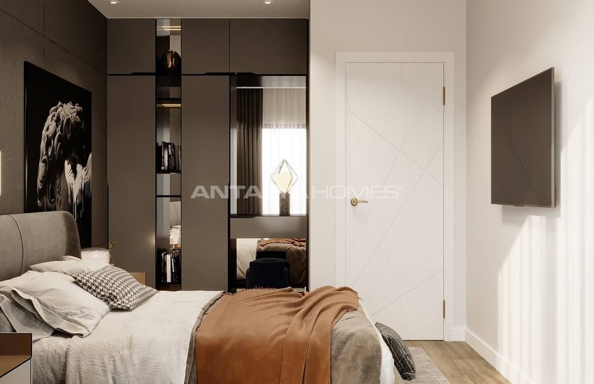 Practical Real Estate in a Complex with Pool in Demirtas Alanya 25