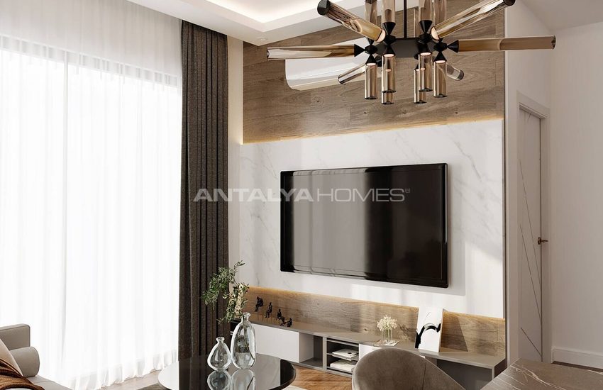 Practical Real Estate in a Complex with Pool in Demirtas Alanya 18