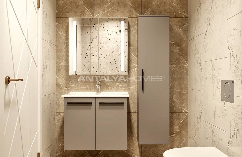 Practical Real Estate in a Complex with Pool in Demirtas Alanya 30