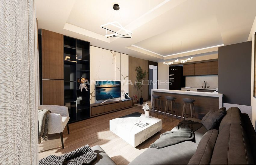 Apartments Near Sea in Complex with Car Park in Isiklar Antalya 18