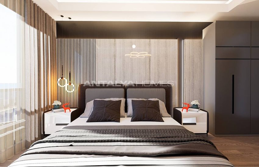 Apartments Near Sea in Complex with Car Park in Isiklar Antalya 21