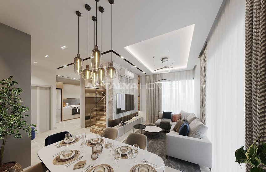 Appartementen In Een Boetiekproject Met Zwembad In Alanya 17