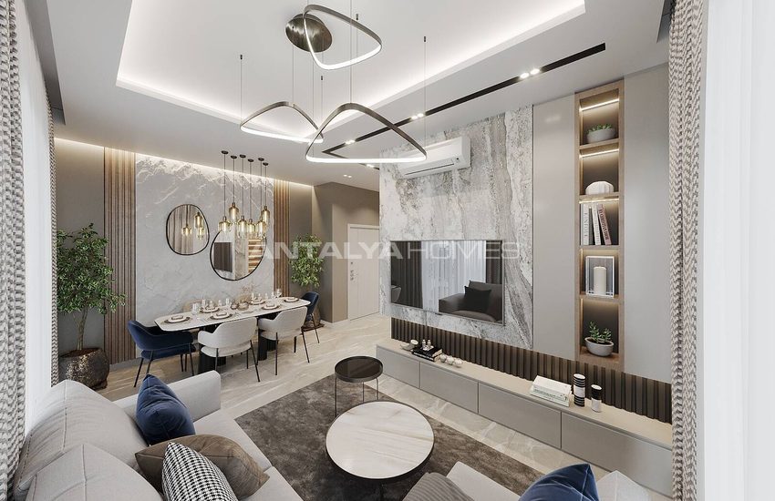Appartementen In Een Boetiekproject Met Zwembad In Alanya 14