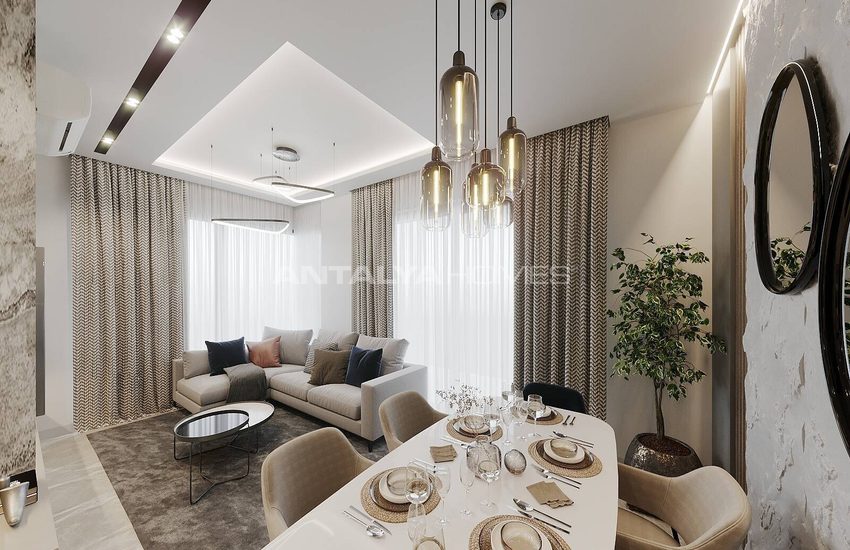 Appartementen In Een Boetiekproject Met Zwembad In Alanya 15