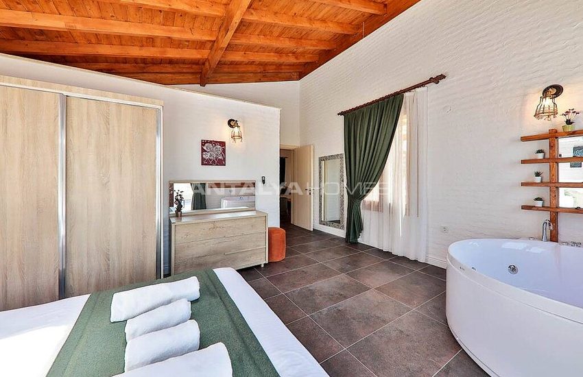 Spacious Home with Pool Intertwined with Nature in Kalkan 43