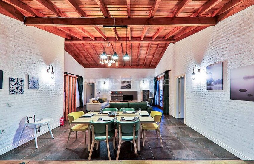 Spacious Home with Pool Intertwined with Nature in Kalkan 36