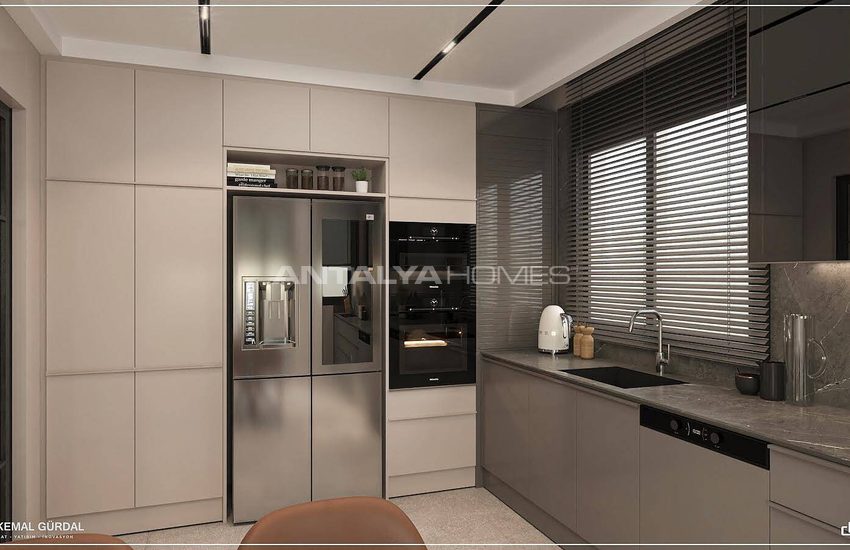 Chic Apartments in a Complex with Garage in Antalya Konyaalti 11