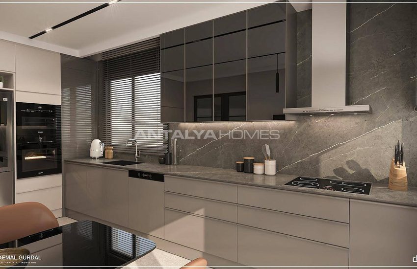 Chic Apartments in a Complex with Garage in Antalya Konyaalti 12