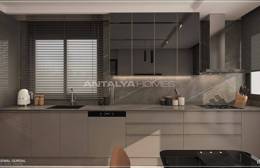 Chic Apartments in a Complex with Garage in Antalya Konyaalti 13