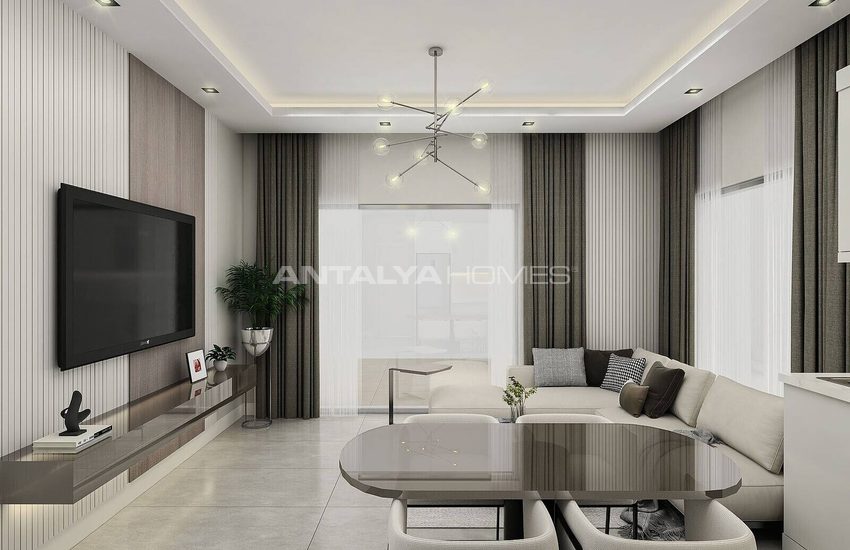 Immobiliers Dans Résidence Près De La Plage À Alanya Kargicak 21