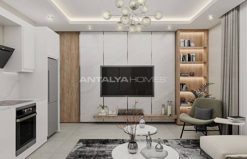 Immobiliers Dans Résidence Près De La Plage À Alanya Kargicak 22
