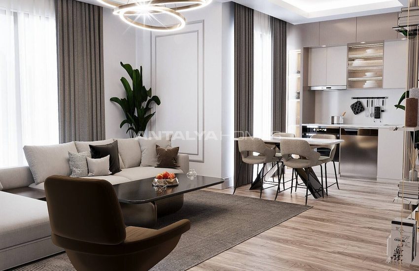 Apartments with Underfloor Heating in a Complex in Antalya 17