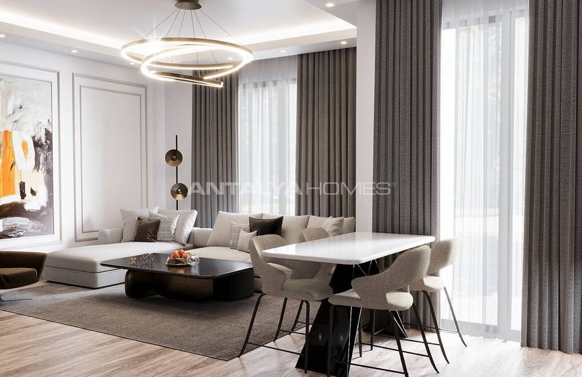 Apartments with Underfloor Heating in a Complex in Antalya 18