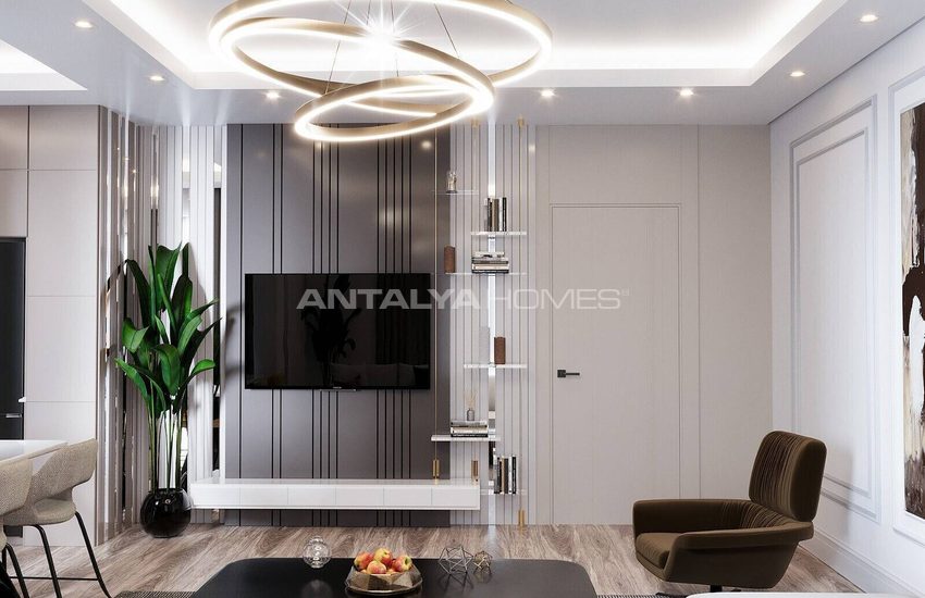 Apartments with Underfloor Heating in a Complex in Antalya 19
