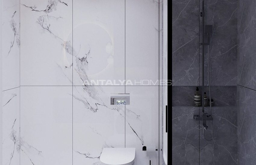 Apartments with Underfloor Heating in a Complex in Antalya 24