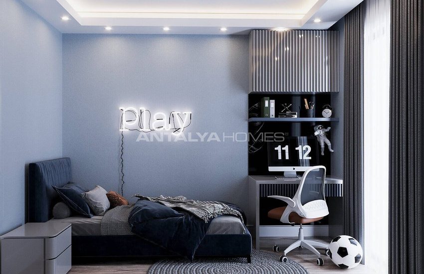 Apartments with Underfloor Heating in a Complex in Antalya 25