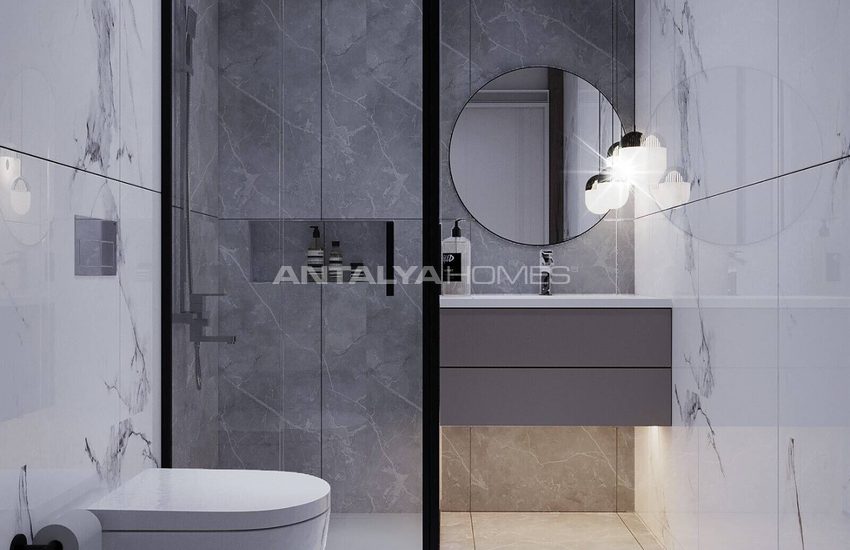 Apartments with Underfloor Heating in a Complex in Antalya 29