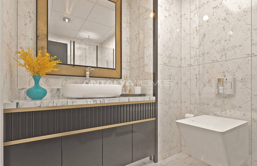 Okurcalar'da Donanımlı Sitede Deniz Manzaralı Lüks Daireler 12
