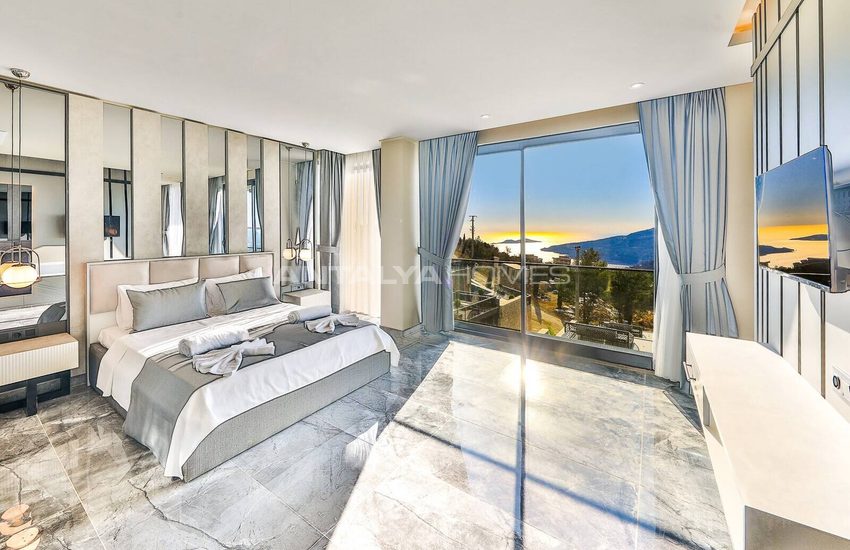 Villen Mit Hallenbad Und Mietgarantie In Antalya Kalkan 37