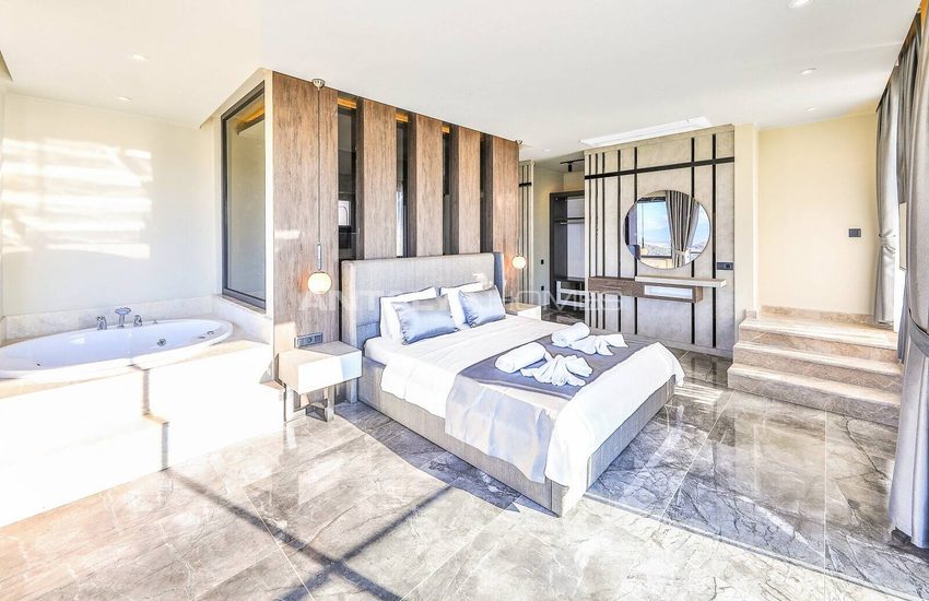 Villen Mit Hallenbad Und Mietgarantie In Antalya Kalkan 42