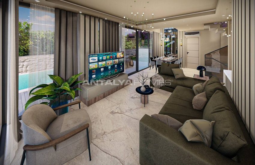 Maison Exceptionnelle À Haute Intimité À Antalya Kalkan 24