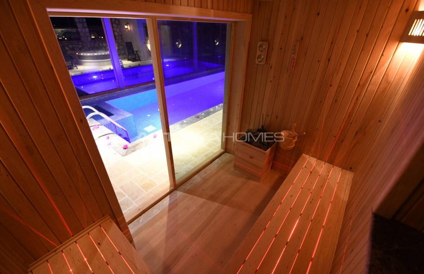 خانه 2 خوابه کاملا مبله و ایزوله در زمینی بزرگ در کاش، کالکان 36