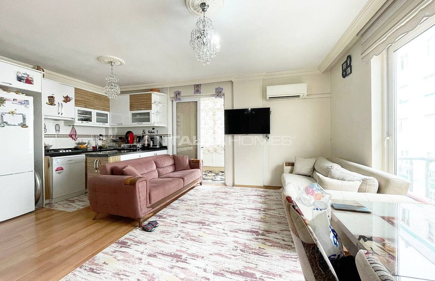 Gerenoveerd 2-slaapkamer Appartement In Muratpasa Antalya 12