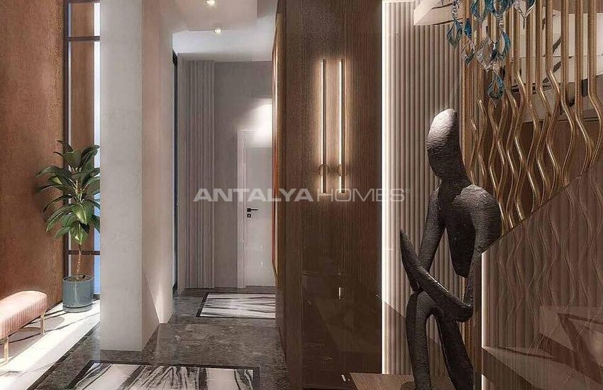 Hus Med Vinterträdgård Och Öppen Parkering I Antalya Altinkale 8