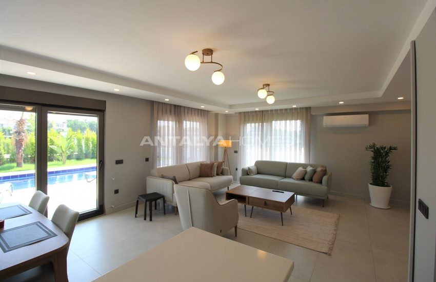 Duplex-villen Mit Privaten Pools In Belek Kadriye 43