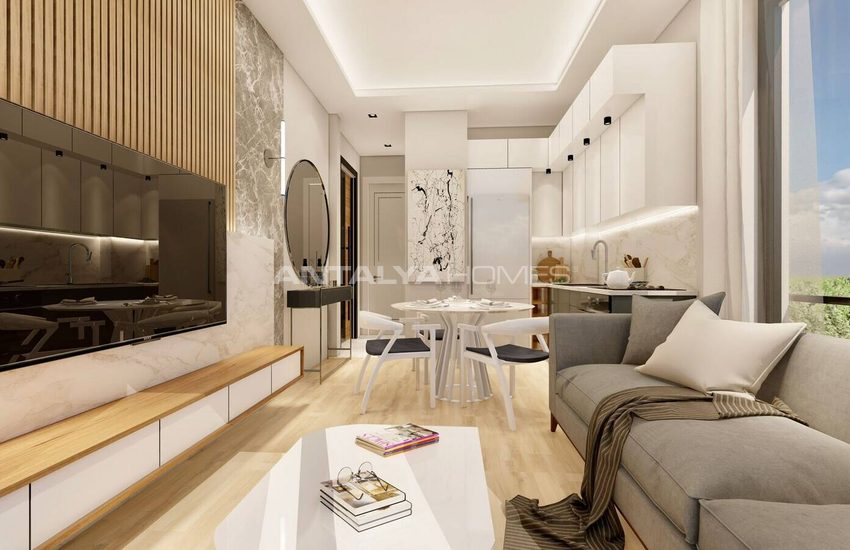 Appartement Élégant Vue Mer Et Piscine À Alanya Antalya 7