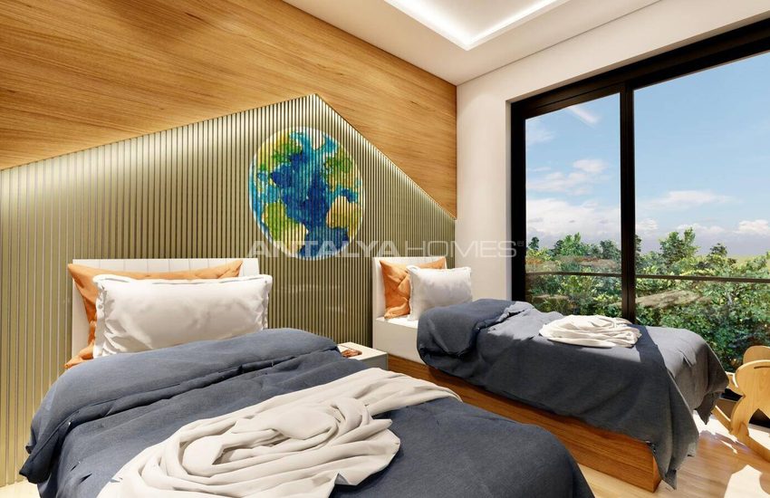 Appartement Élégant Vue Mer Et Piscine À Alanya Antalya 8