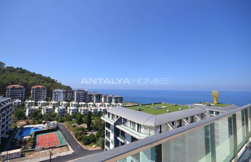 Lägenhet Med Havsutsikt Och Rika Aktiviteter I Alanya Kargicak 35