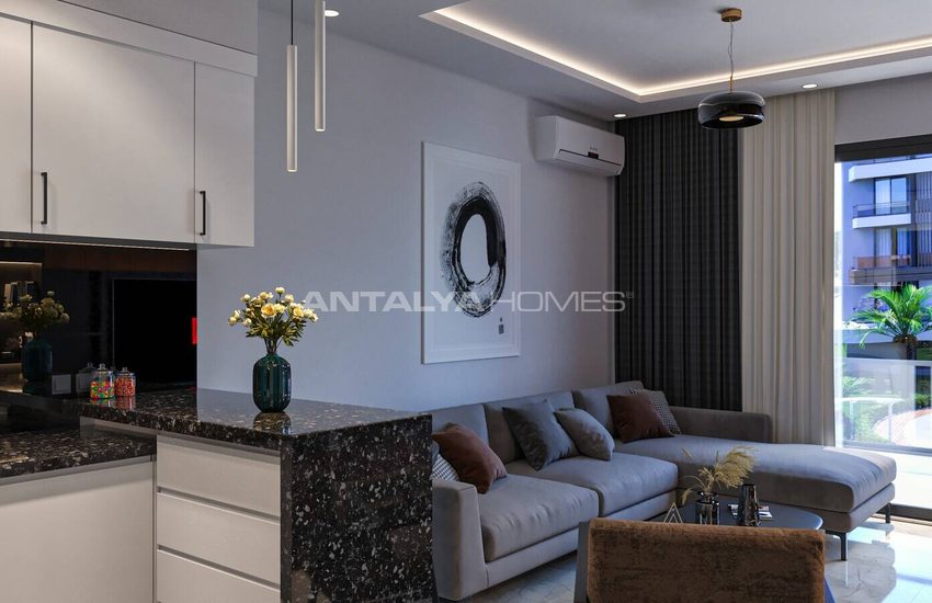 Alanya'da Sosyal Aktiviteli Havuzlu Sitede Satılık Daireler 28