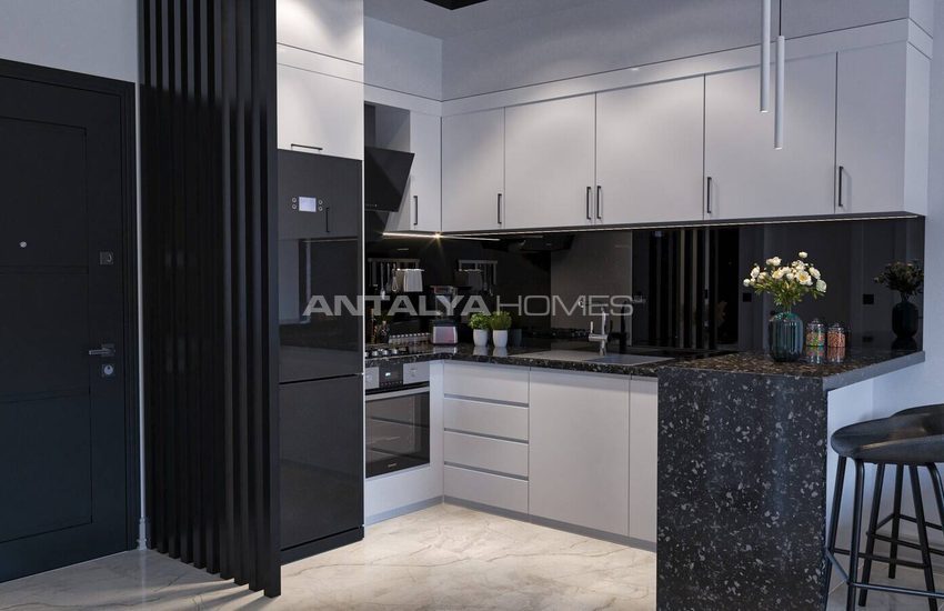 Alanya'da Sosyal Aktiviteli Havuzlu Sitede Satılık Daireler 30