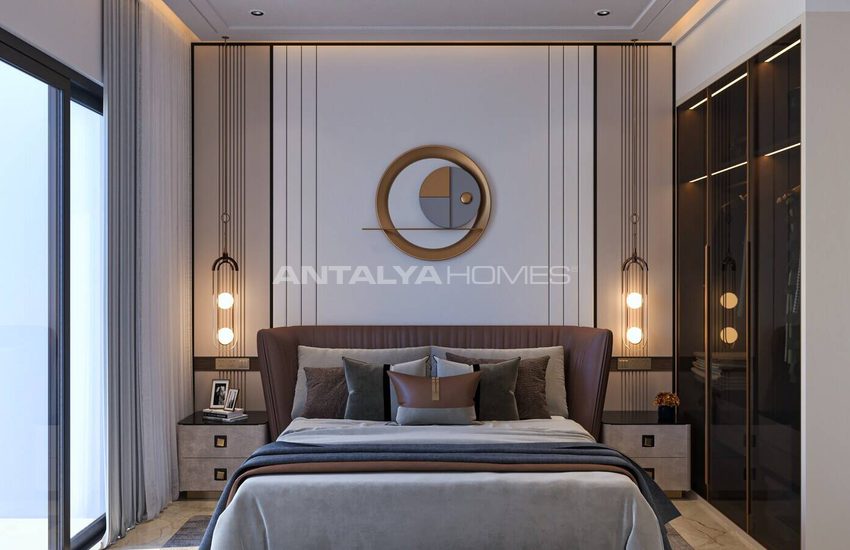 Alanya'da Sosyal Aktiviteli Havuzlu Sitede Satılık Daireler 32