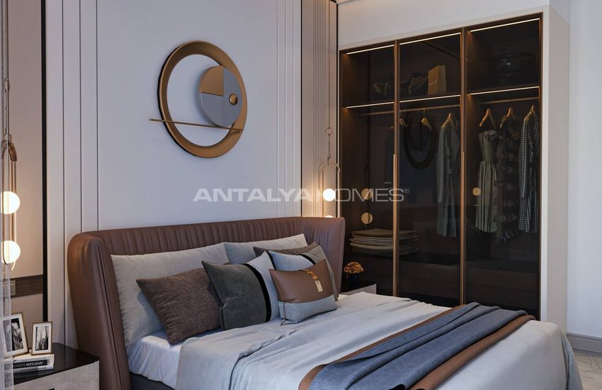 Alanya'da Sosyal Aktiviteli Havuzlu Sitede Satılık Daireler 33