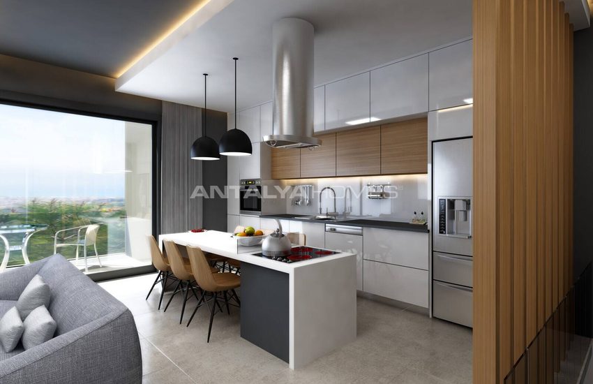 Ground Floor and Duplex Penthouse Apartments in Alanya Bektas 13