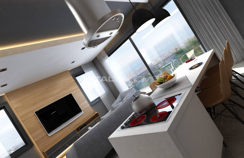Ground Floor and Duplex Penthouse Apartments in Alanya Bektas 15