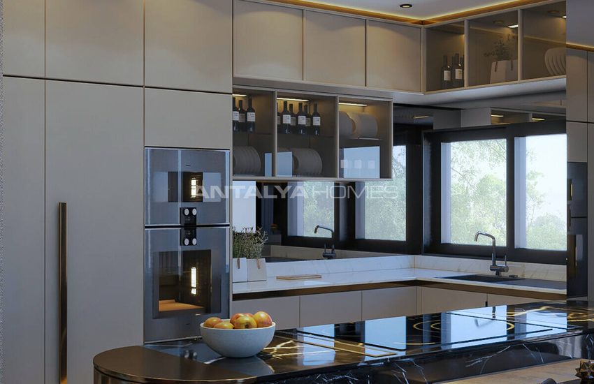 Lägenheter I Ett Prestigefyllt Och Elegant Komplex I Kestel 12