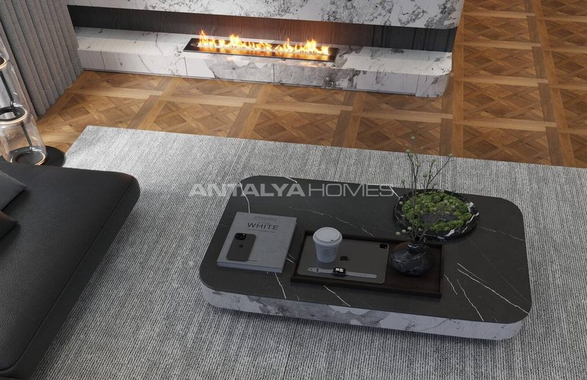 Villas Vue Mer À Vendre Avec Piscine Privée À Alanya Tepe 33