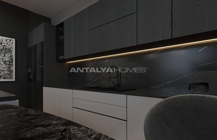 Villas Vue Mer À Vendre Avec Piscine Privée À Alanya Tepe 30