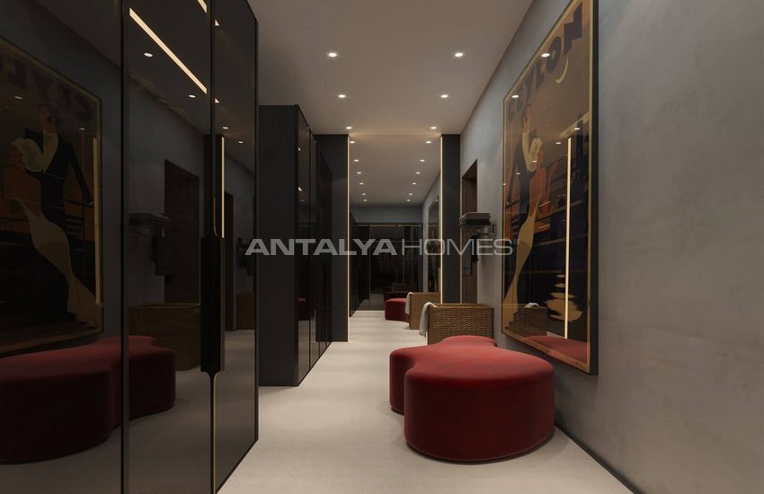 Villas Vue Mer À Vendre Avec Piscine Privée À Alanya Tepe 24
