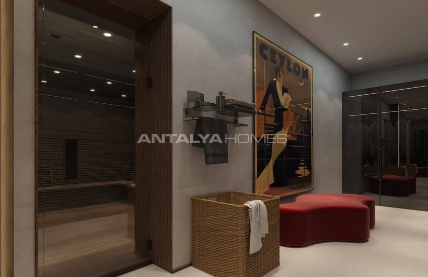 Villas Vue Mer À Vendre Avec Piscine Privée À Alanya Tepe 23