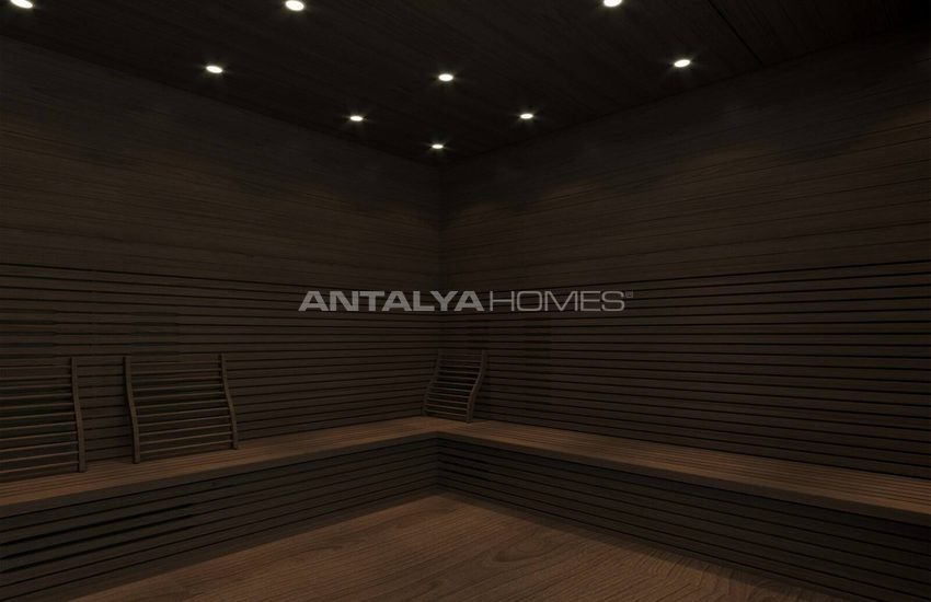 Villas Vue Mer À Vendre Avec Piscine Privée À Alanya Tepe 22