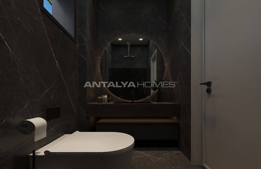 Villas Vue Mer À Vendre Avec Piscine Privée À Alanya Tepe 21