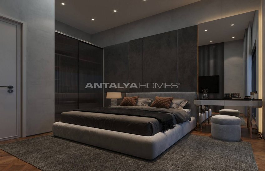 Villas Vue Mer À Vendre Avec Piscine Privée À Alanya Tepe 18