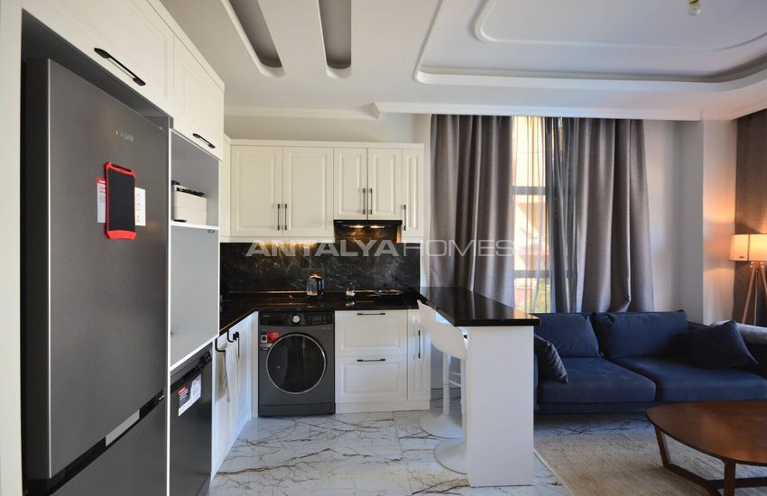 Appartement Dans Une Résidence Avec Activités Sociales À Alanya 19